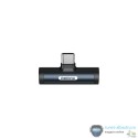 Adaptor smartphone USB tipe C spliter mufa jack 3.5 mm conectare casti