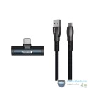 Set smartphone adaptor USB type c plus, type c minus, jack 3.5 mm audio + cablu date incarcare rapida USB-  tip C 2.4 A