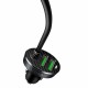 Incarcator auto 4x porturi USB incarcare rapida 5A, cablu extensie bancheta spate