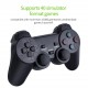 Consola gaming 4K retro 2x controller wireless dual 2,4G, stick pentru jocuri video plug-and-play, ieșire HDMI