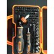 set 69 IN 1 de surubelnite profesionale cu maner cu clichet rotativ si bara de extensie