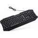 Tastatura gaming fantech hunter k10, led , 8 taste multimedia, usb