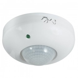 Senzor miscare , 360 grade, IP20 alb